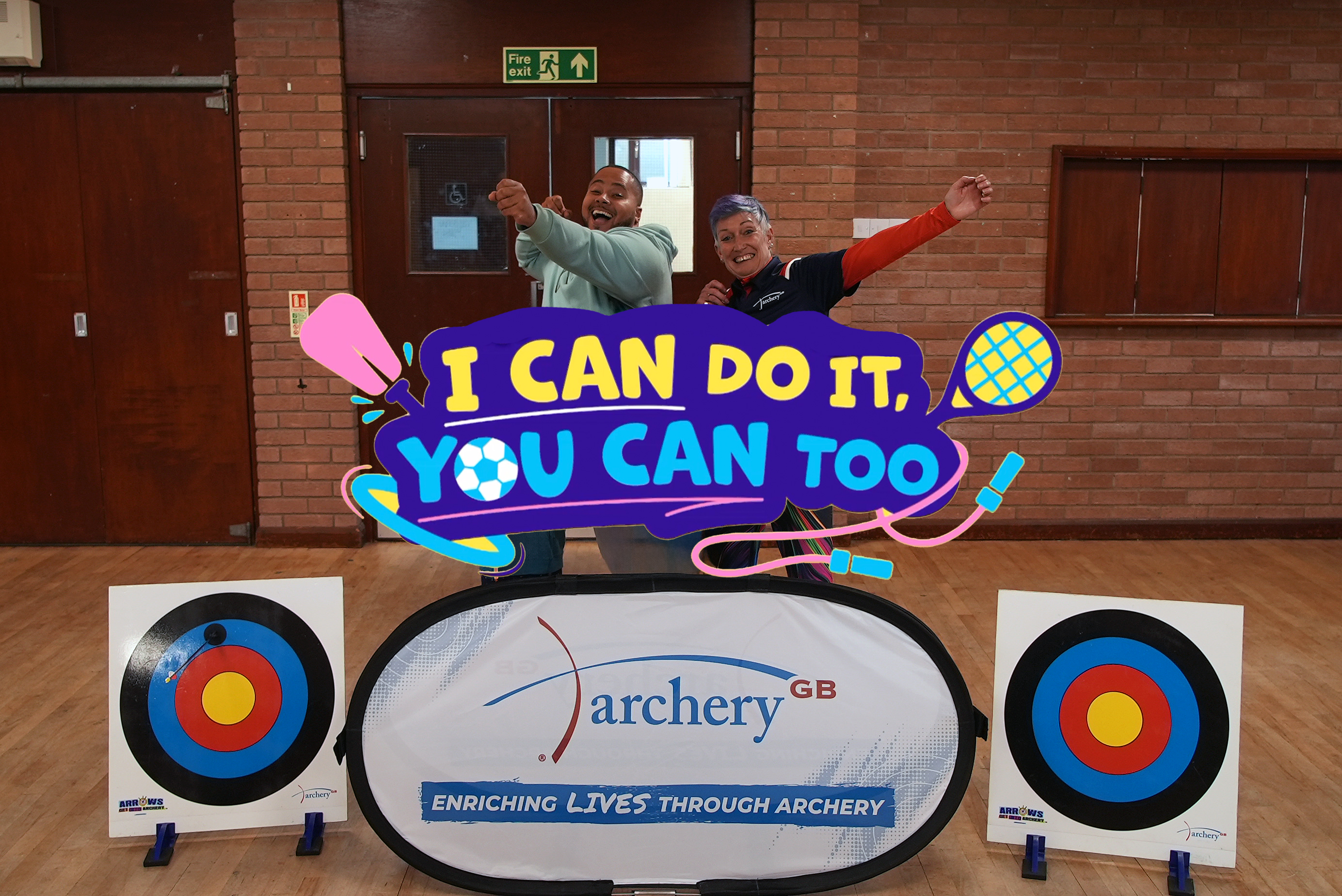 CBeebies show encourages children to try archery