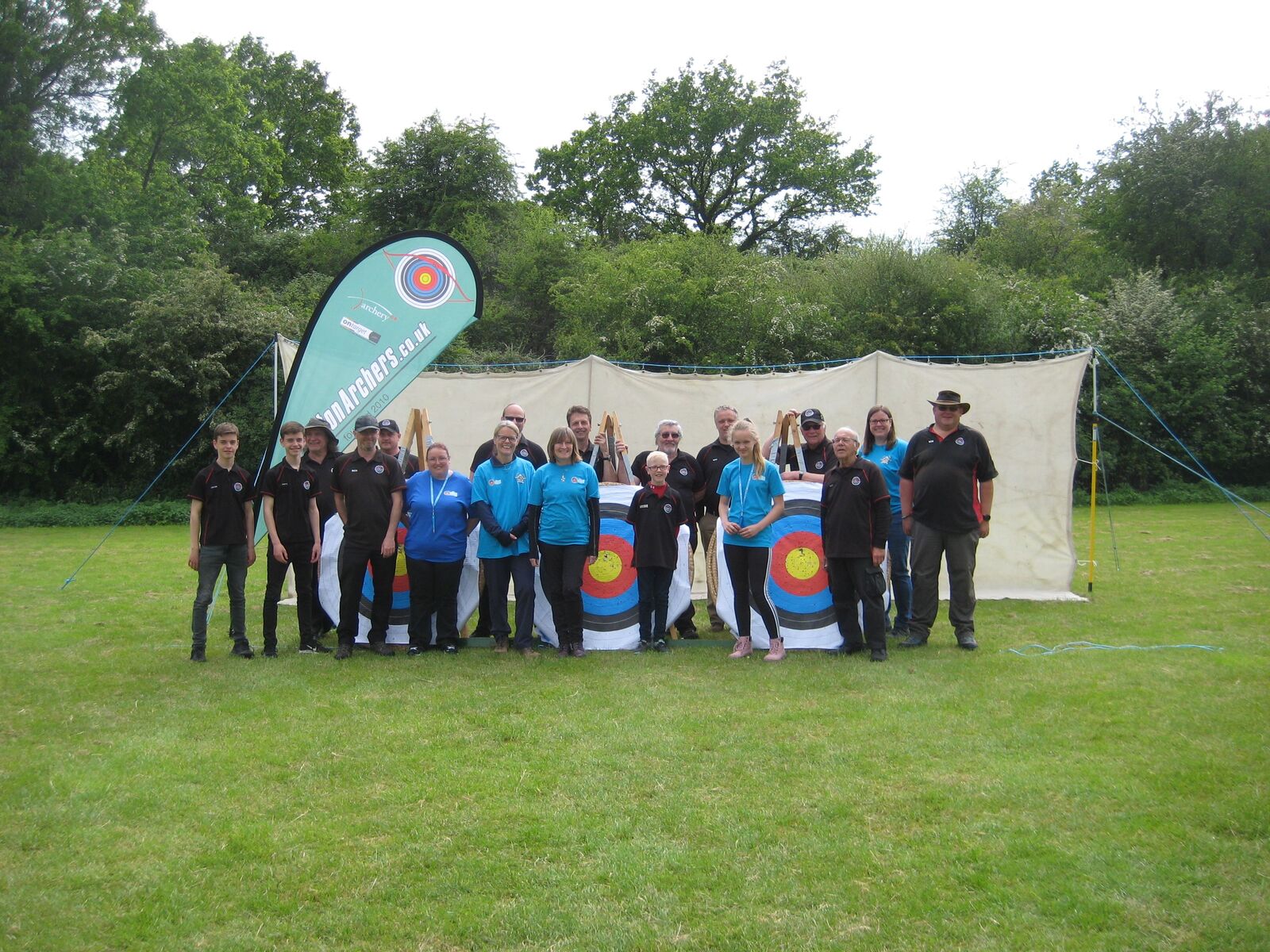 Participants at a previous Archery GB Big Weekend event
