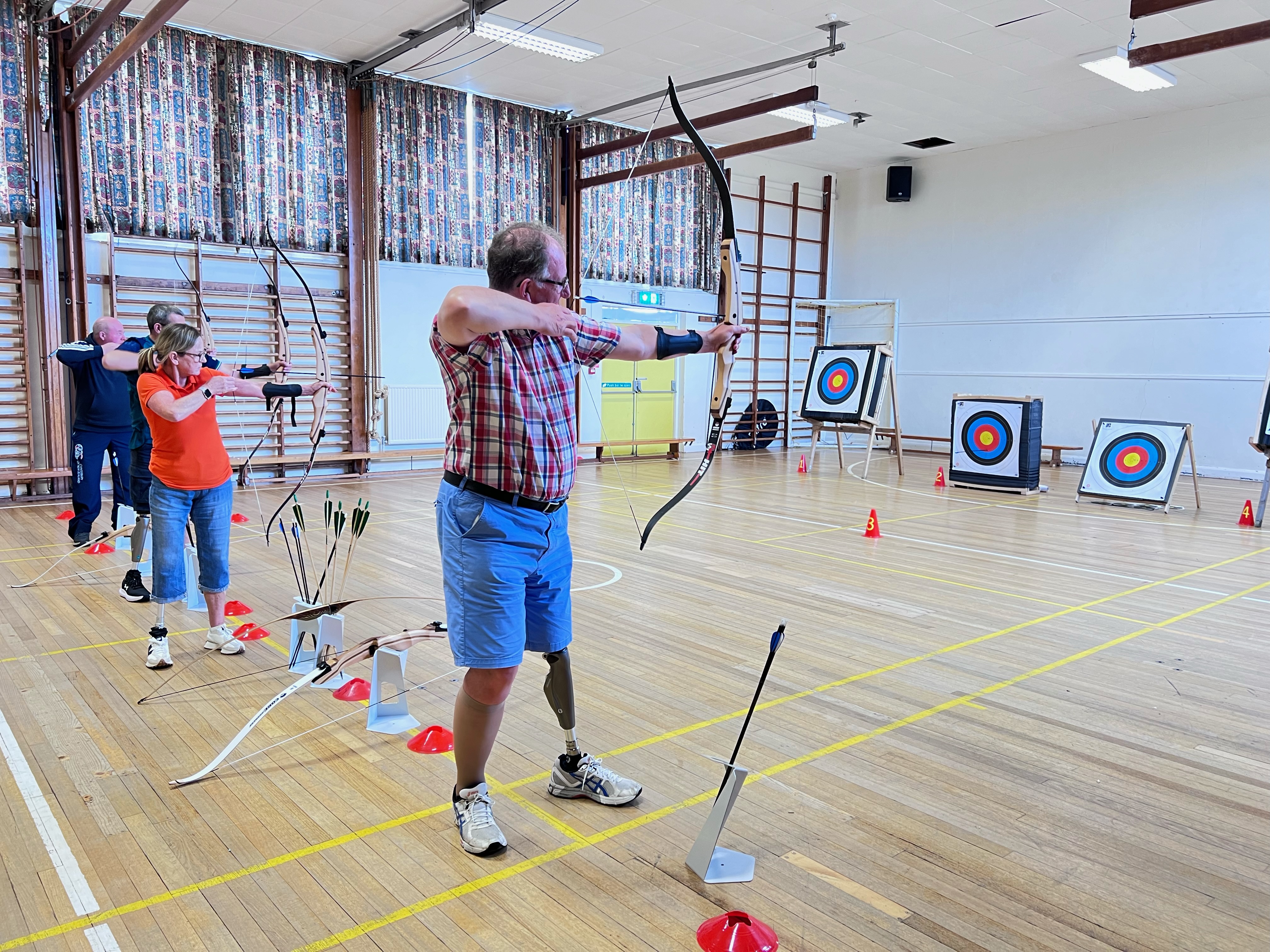 Archers at a have a go